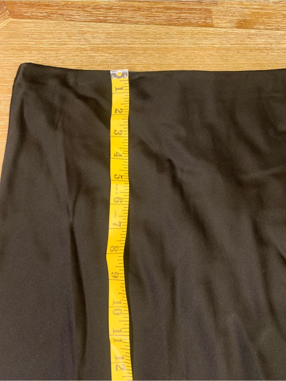Frame Denim Black 100% silk skirt - Picture 4 of 10